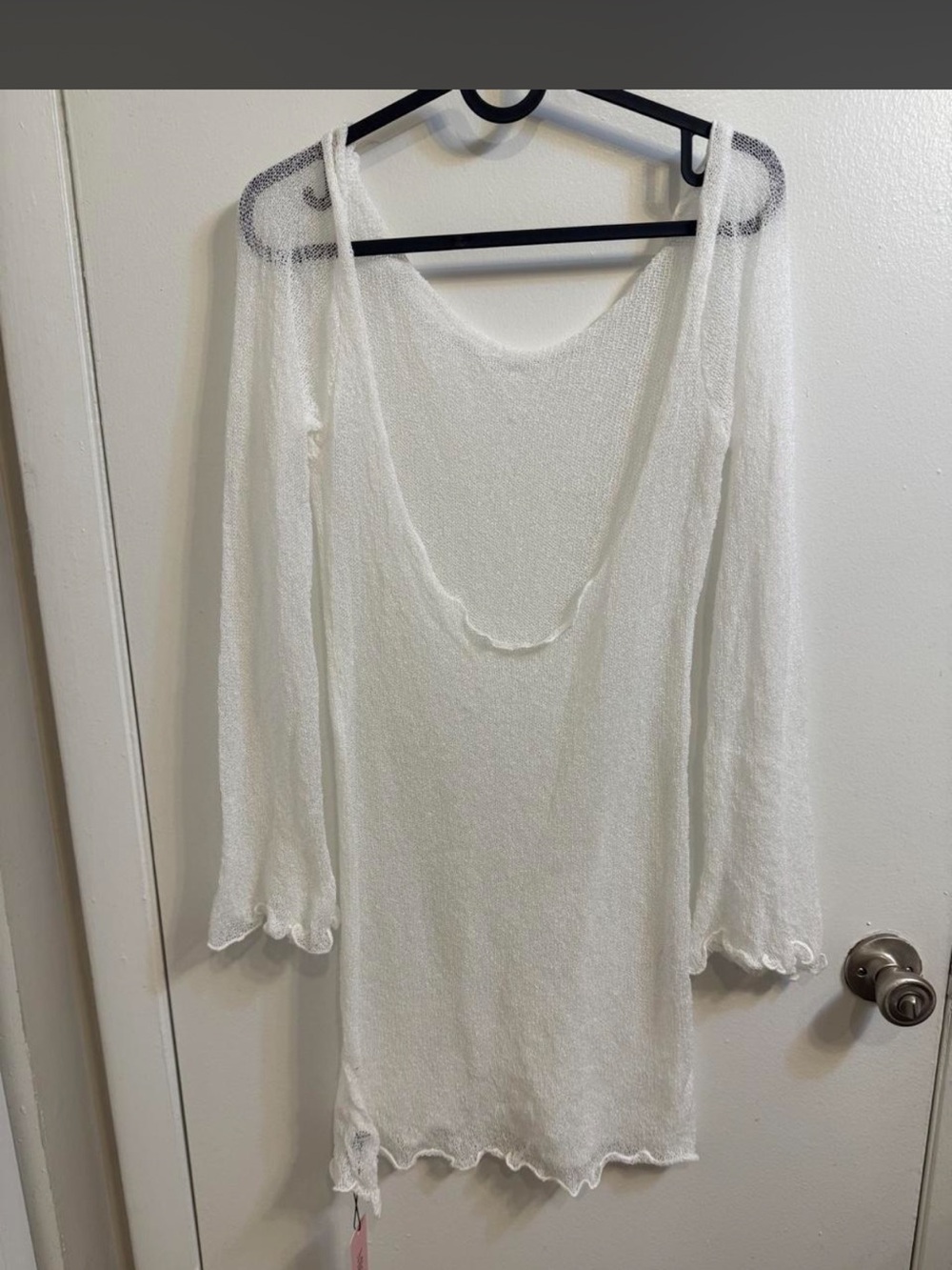 Women’s White Swim Coverup Tunic